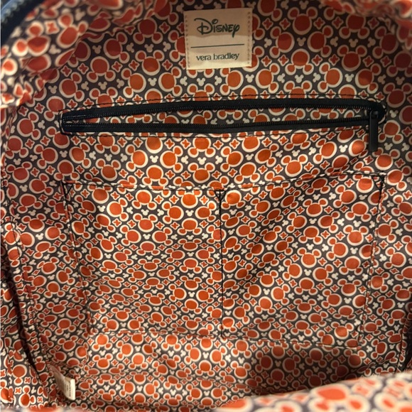 New Vera Bradley Disney Bancroft Backpack in Moonless Night Featherweight - Picture 4 of 6
